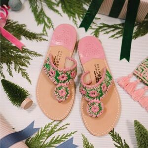 NEW Palm Beach Sandals X Elizabeth Wilson Collab, 7